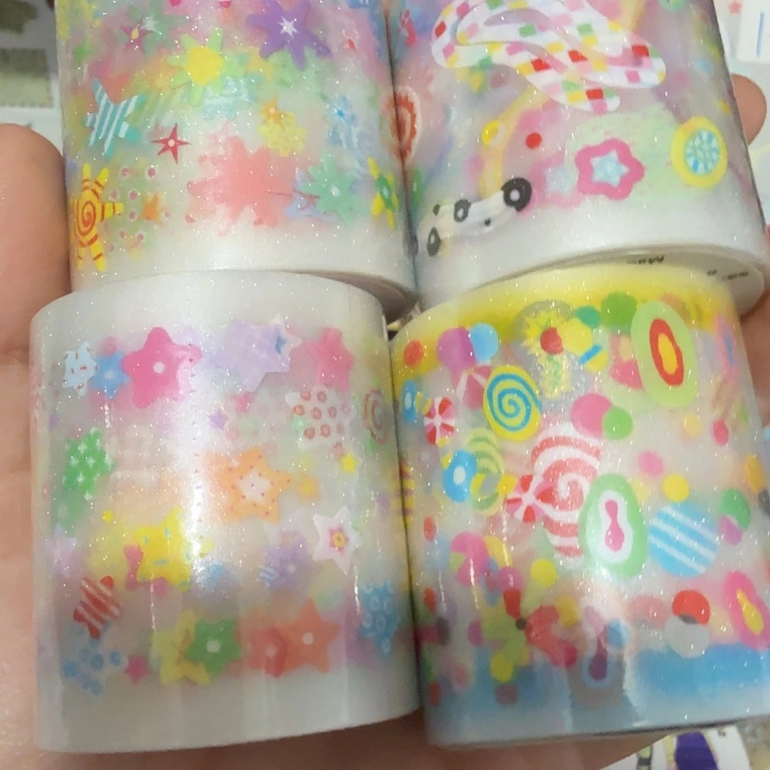 万花筒胶带瑕疵一套4卷