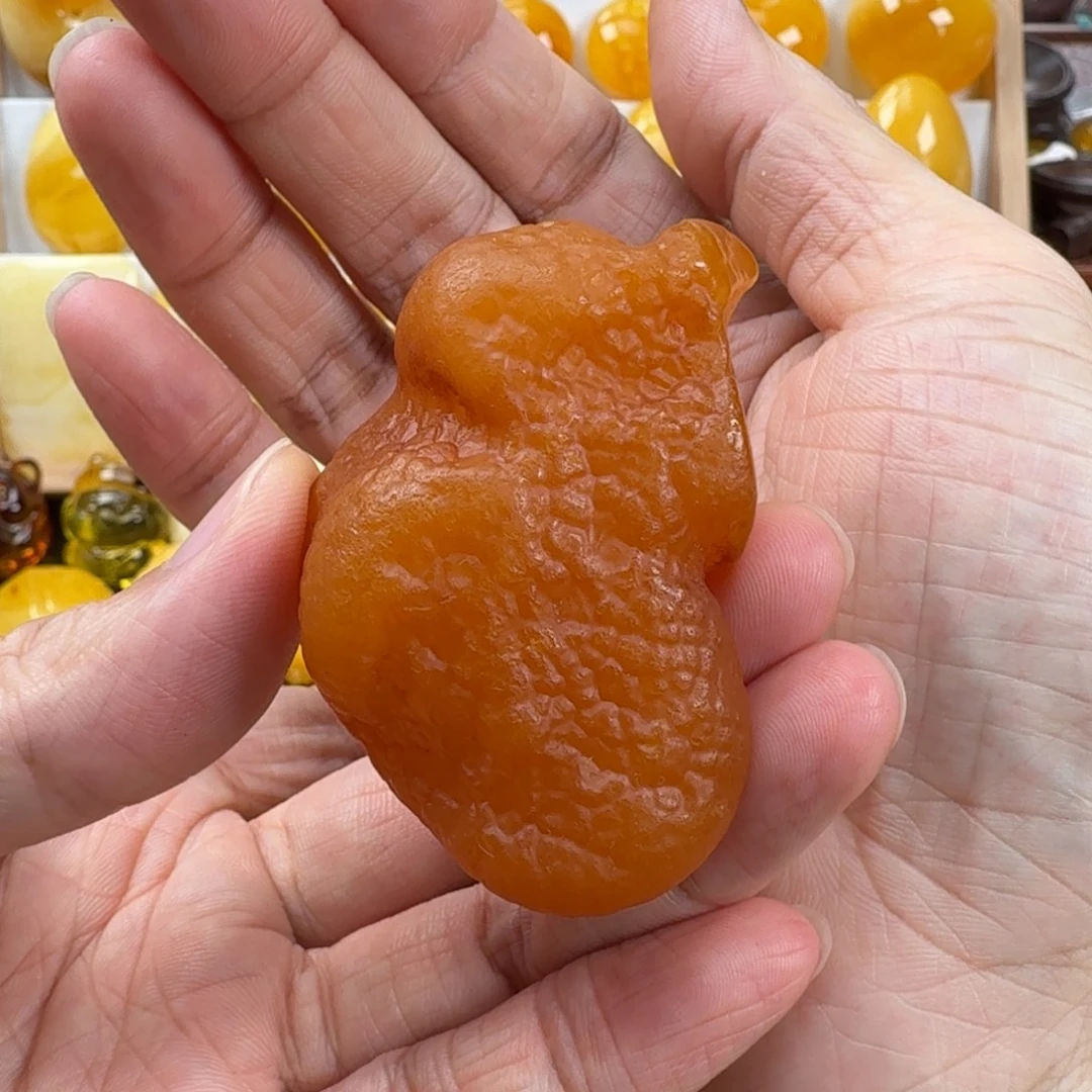 蜜蜡未镶嵌颈饰蜜蜡