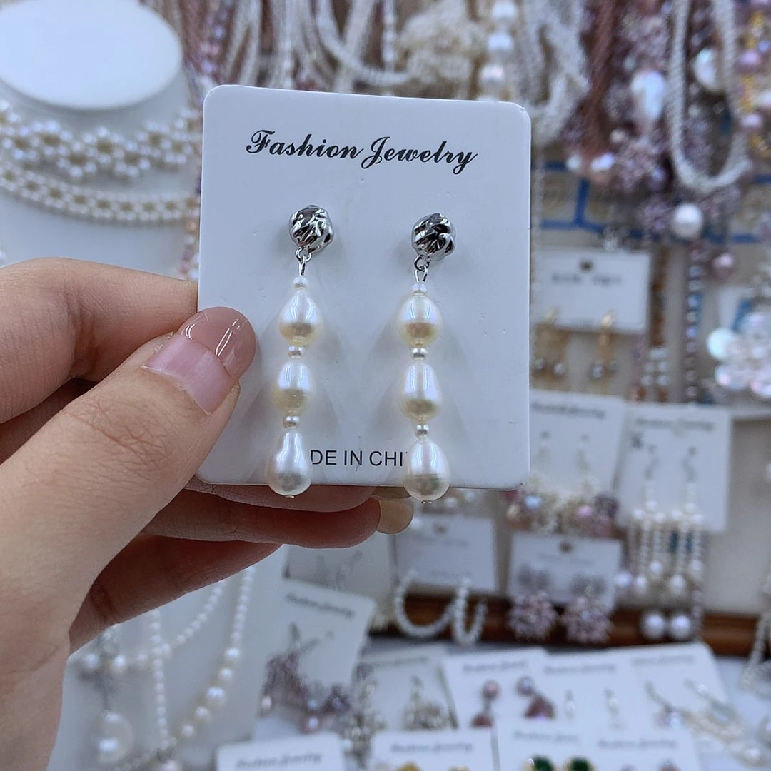 项链18K金镶嵌淡水珍珠