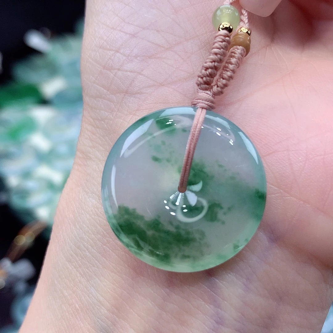 颈饰未镶嵌翡翠编号44尺寸24.4-6