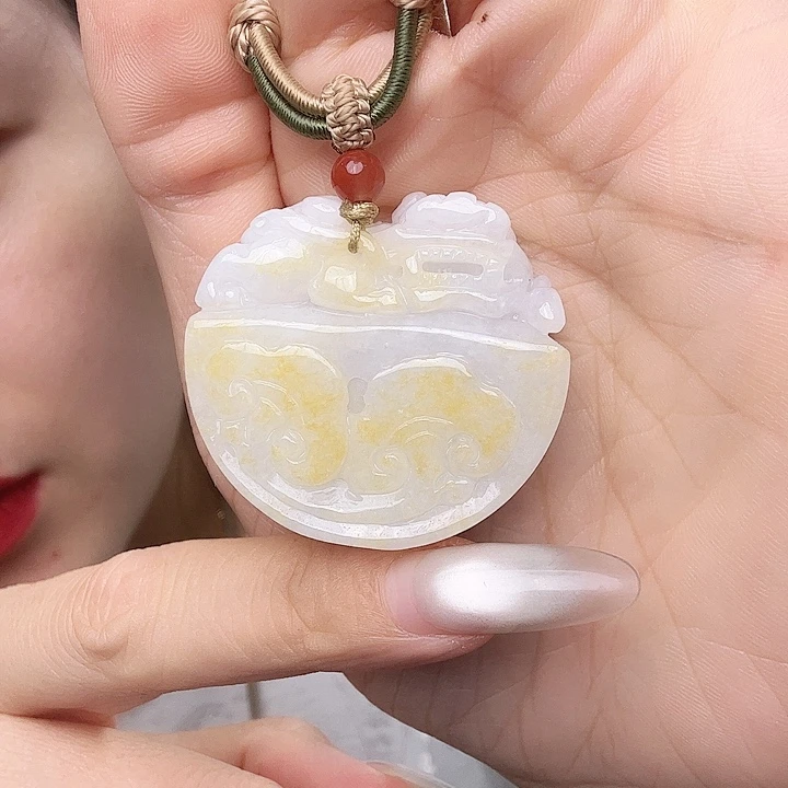 颈饰未镶嵌翡翠天然翡翠未镶嵌