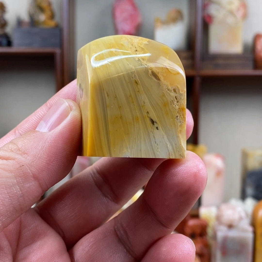 巴林石印石巴林石精品素章