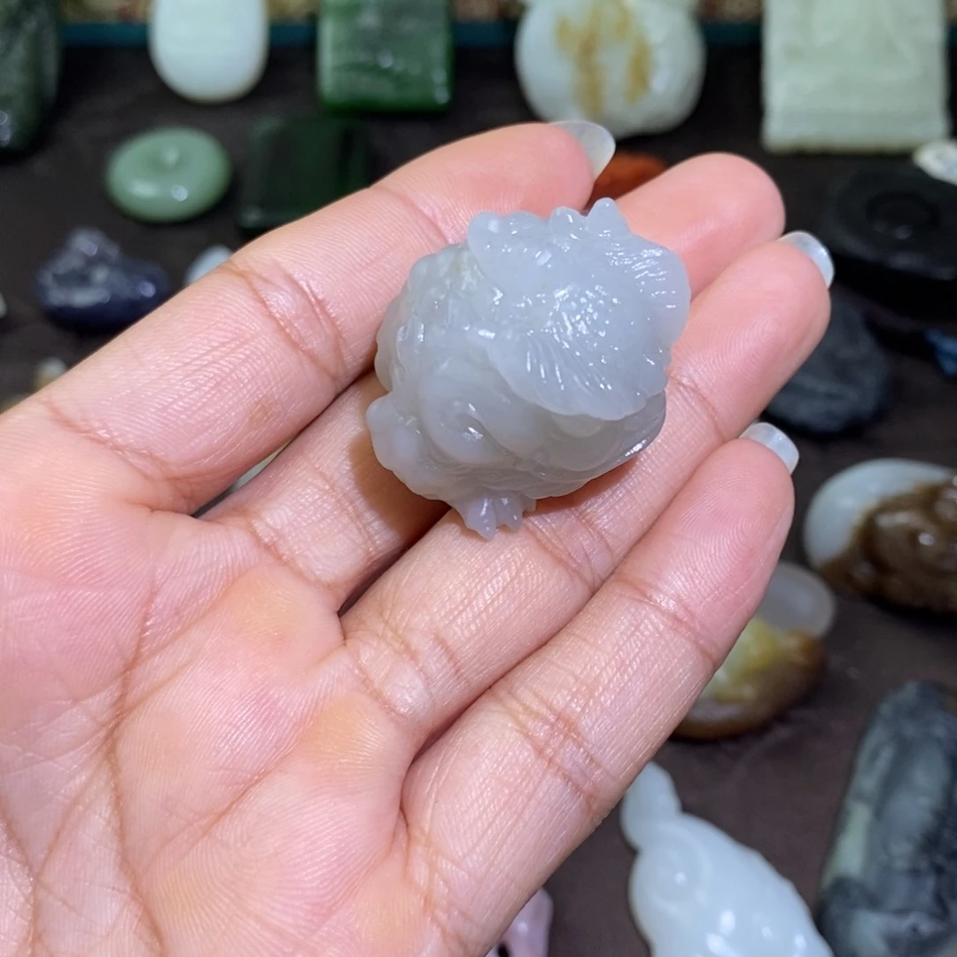 和田玉未镶嵌颈饰安***天定制