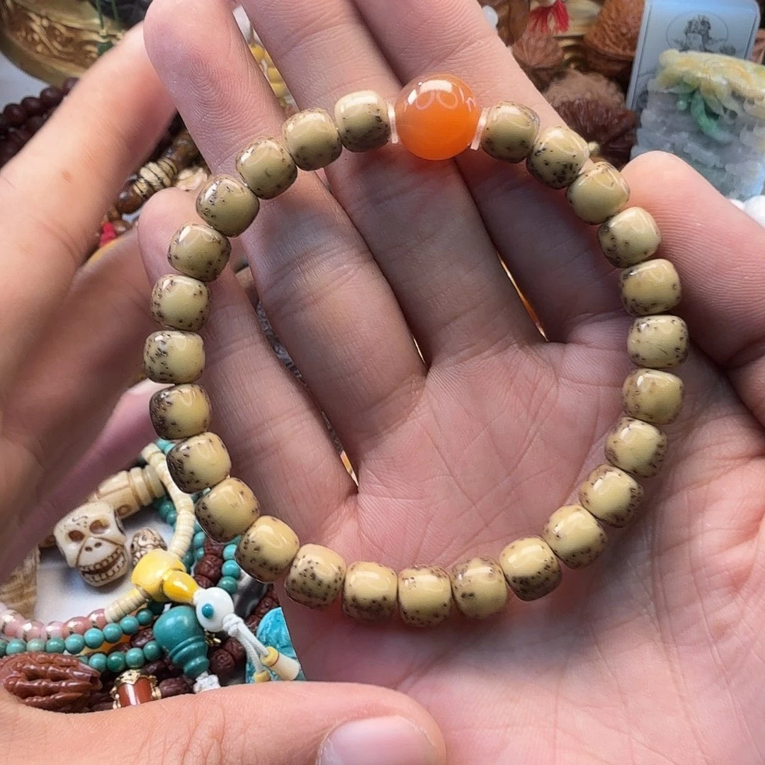 吊坠星月菩提单圈