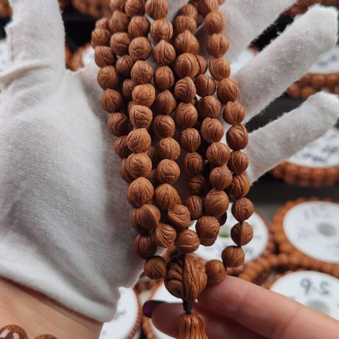 吊坠桃核原皮脖挂