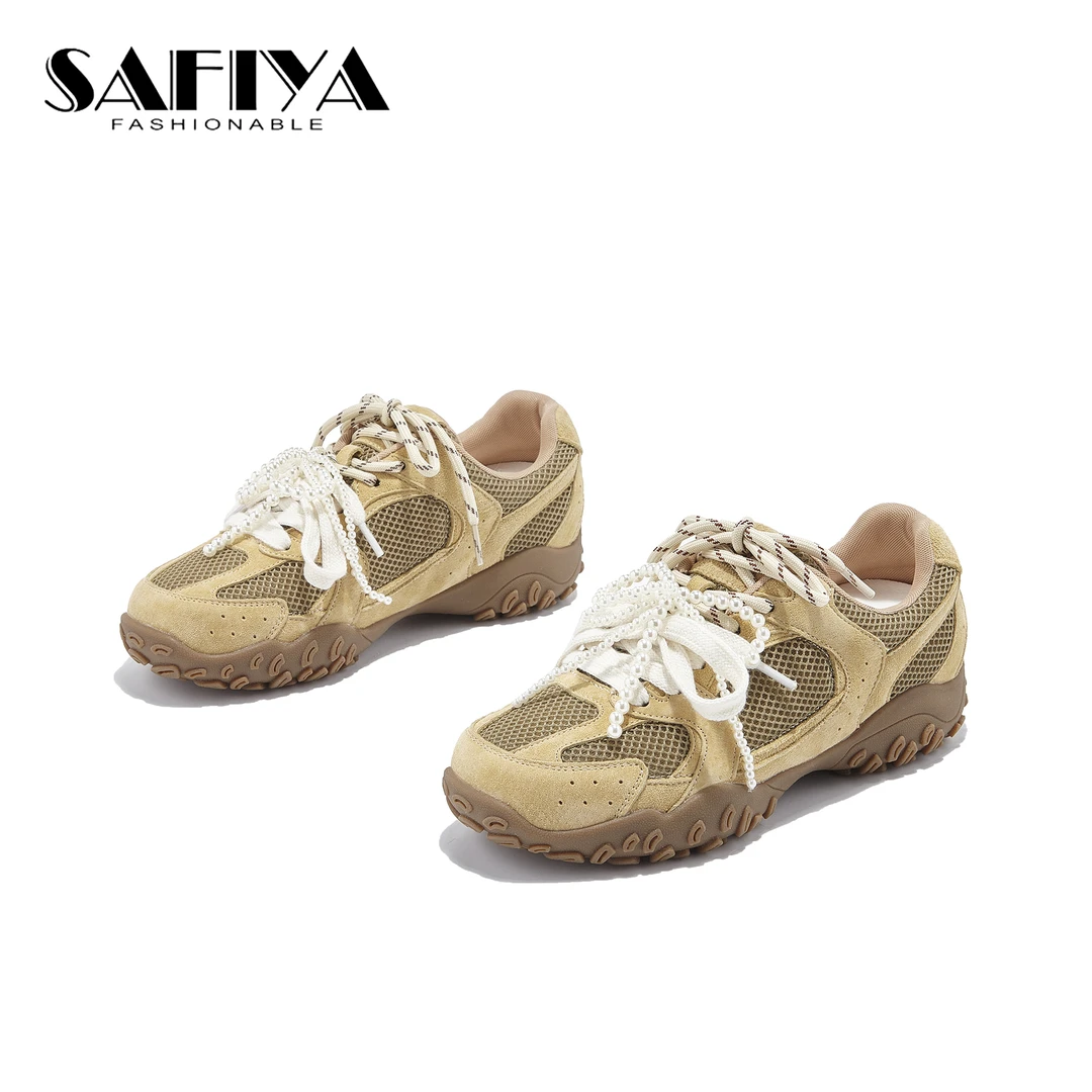 【内增高6厘米】索菲娅春季新款小个子内增高休闲女鞋SFD1111A76