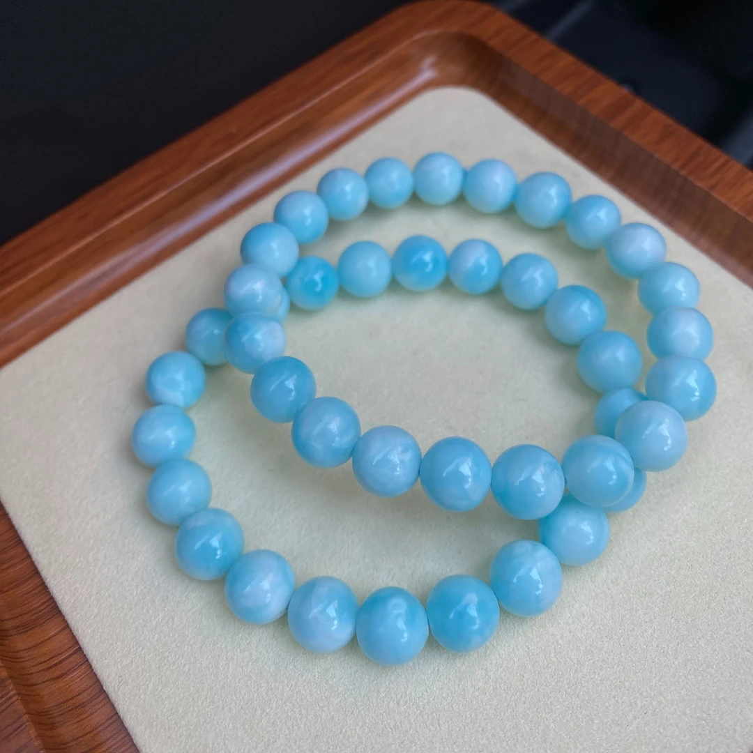 非金属珐琅手链 收藏级异极矿手串 多样性发其一【木槿花】007