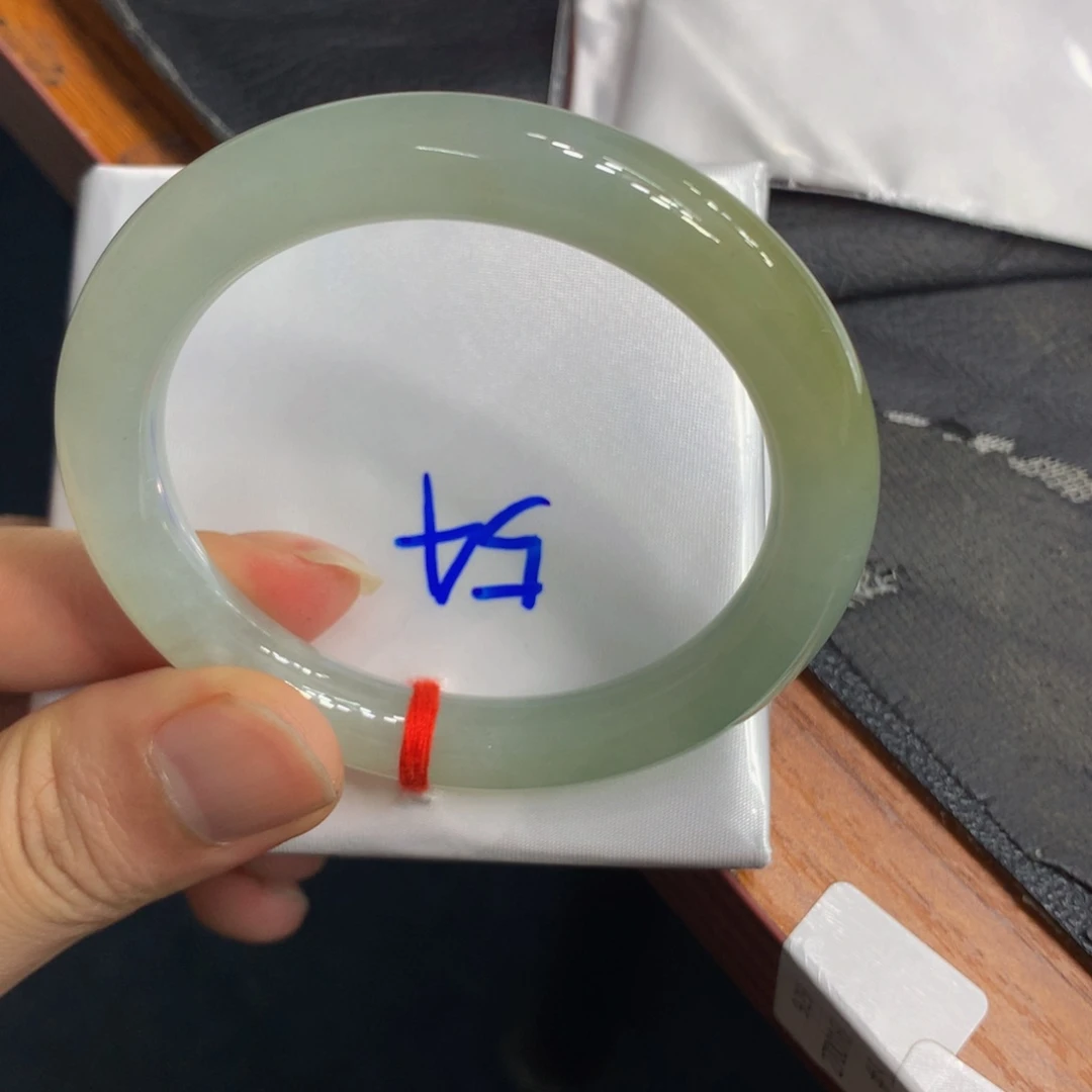 未镶嵌手镯翡翠翡翠手镯冰带黄18