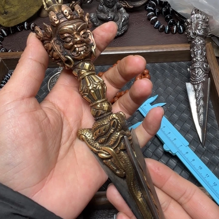 玻璃颈饰藏传喜马拉雅