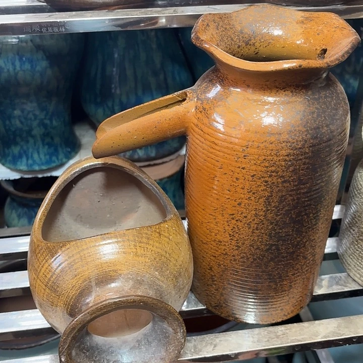 粗陶口径13/27，13/21/13进水口1.6厘米