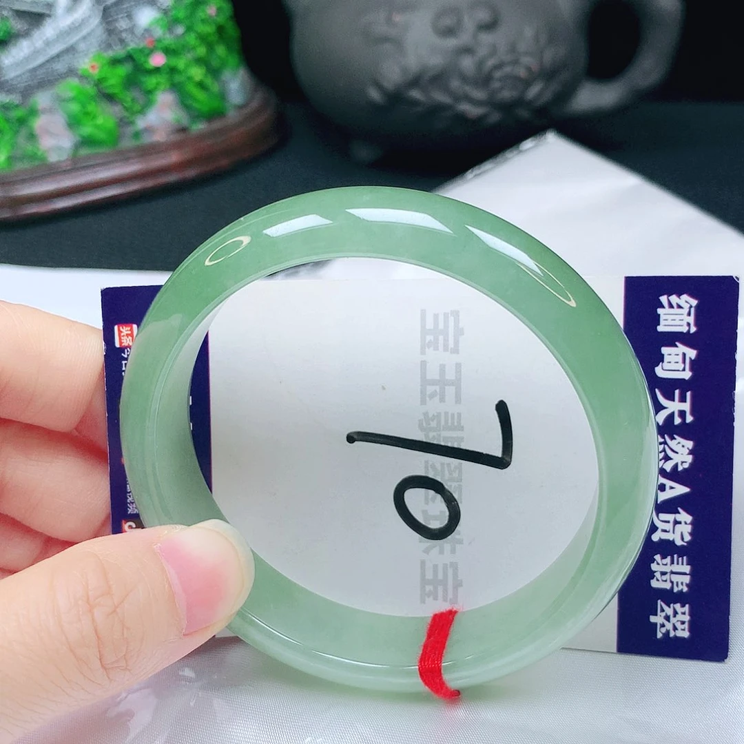 未镶嵌手镯翡翠58圈口