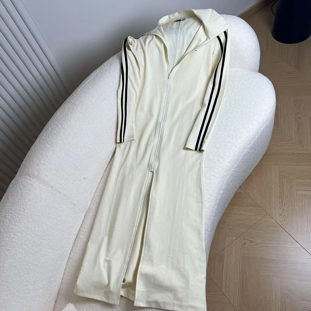 NFSF「家豪自营」夏季新款拉链长袖连衣裙   FUA406029