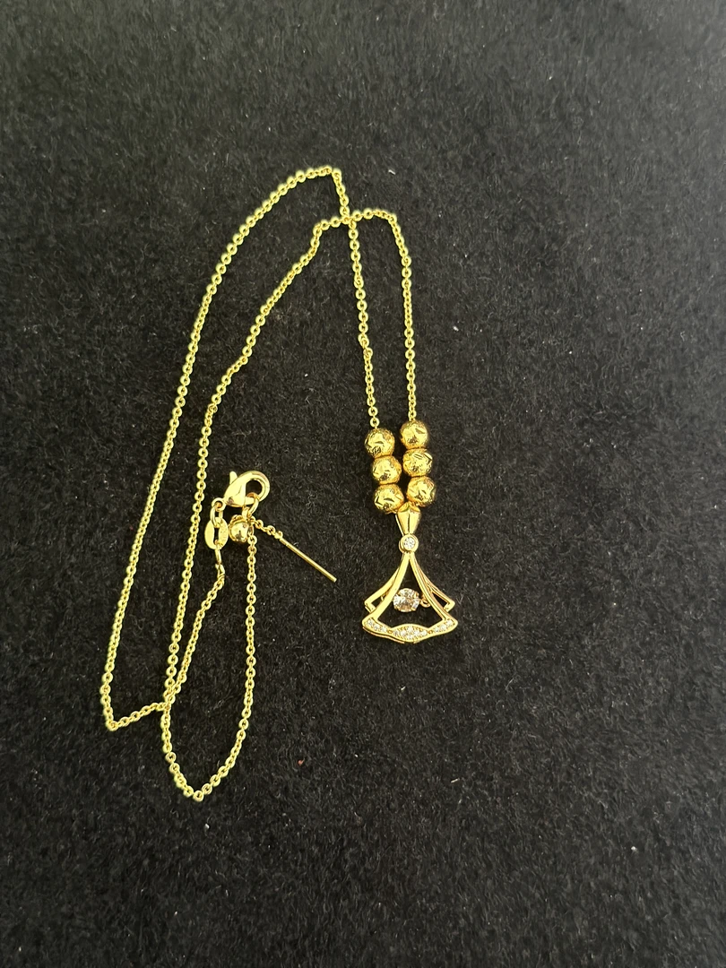 metal products 高端水贝金首饰（矿脉巨作）饰品XY-525