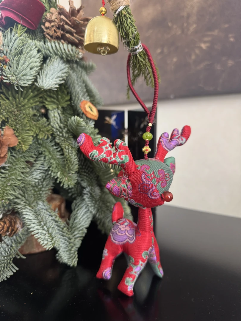 彬雅大观 桑蚕丝宋锦挂件 5个可选