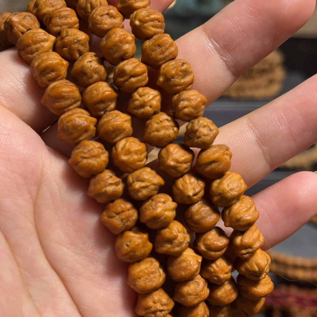 柏香籽/百香籽吊坠白芽横打