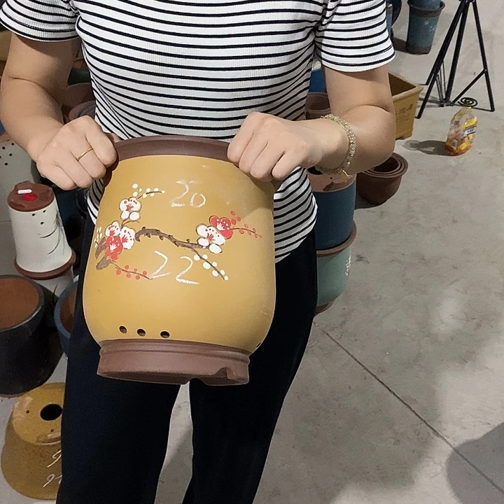 紫砂花盆紫砂花盆