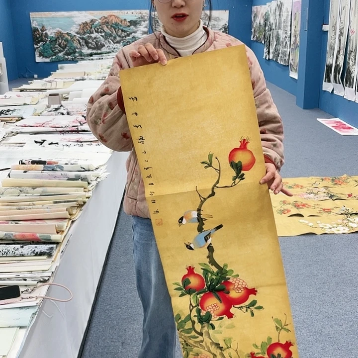 国画纯手绘国画作品鉴赏