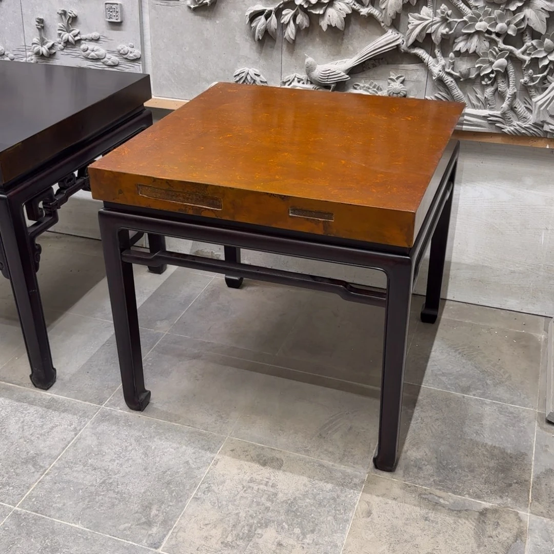 砖雕80-80 古铜色 一套 高77cm