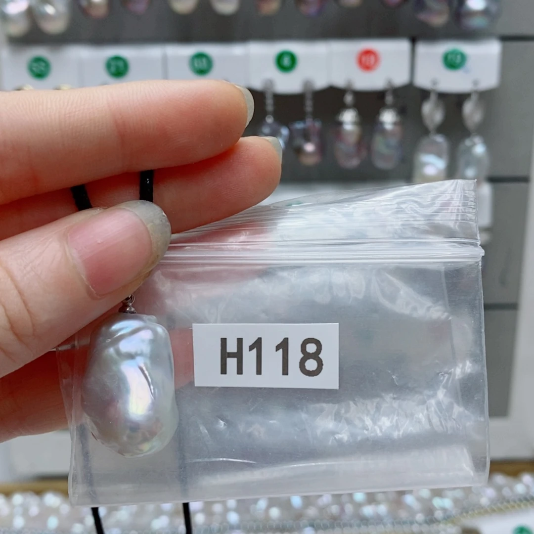 好***运银S925镶嵌其他淡水珍珠