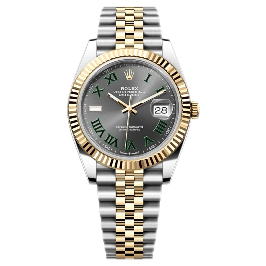 全新未使用  时久/劳力士/日志/型号126333/24年全套/41mm/