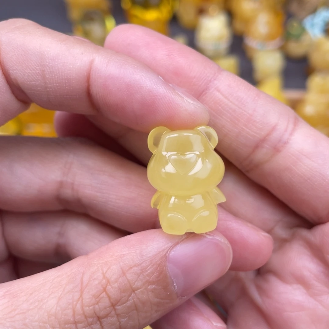 裸石琥珀未镶嵌蜜蜡