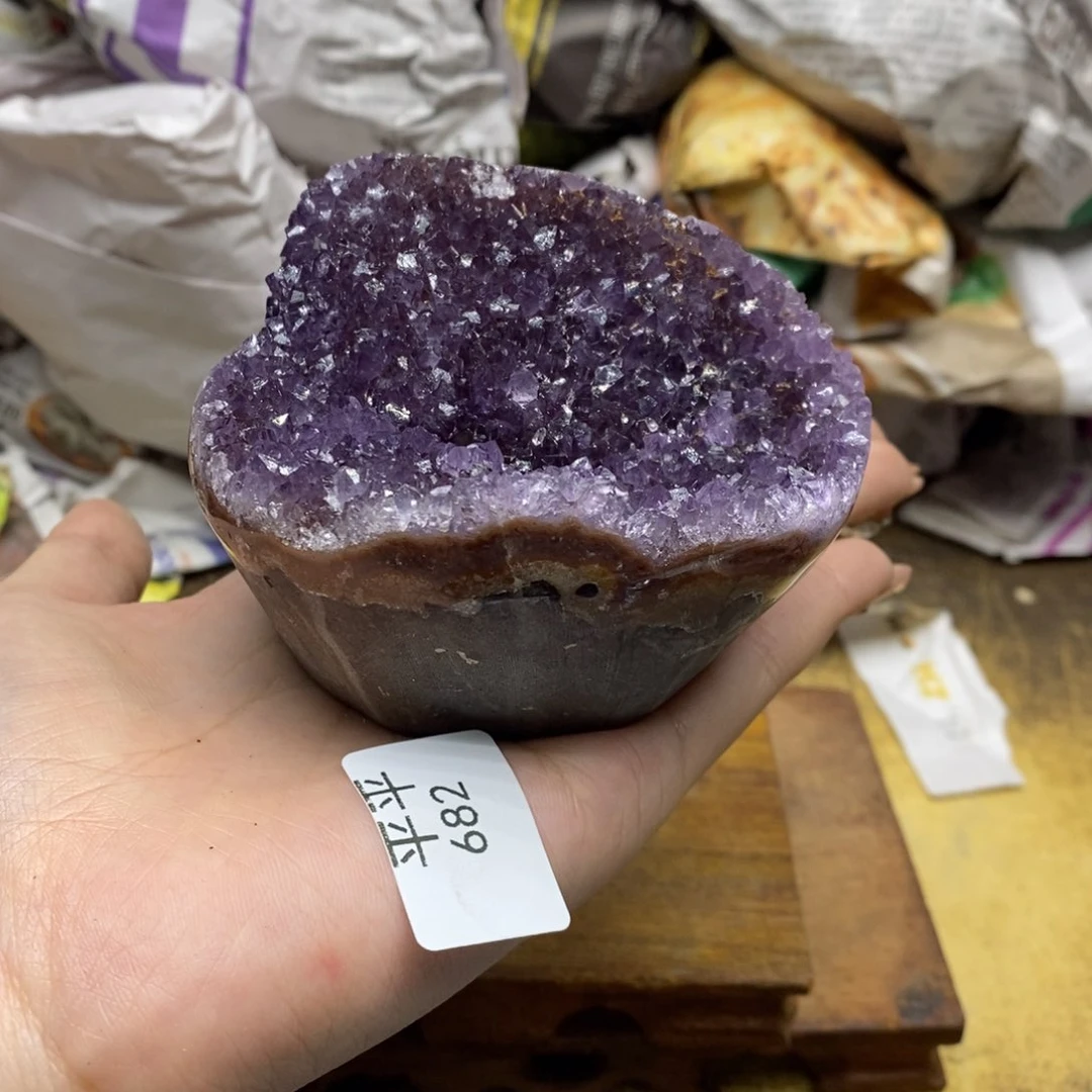 紫晶乌拉圭未镶嵌