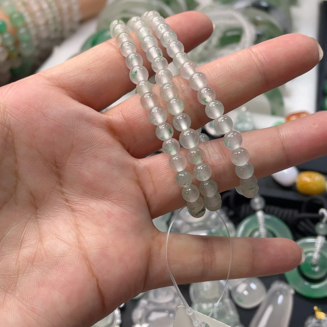 项链未镶嵌石英质玉