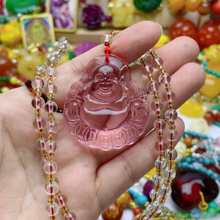 树脂制品13号佛公吊坠