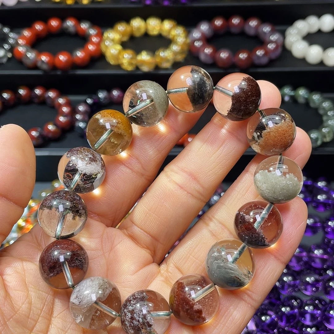 水晶手链未镶嵌彩幽灵