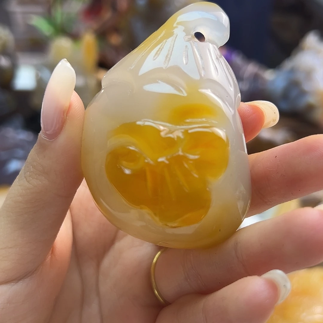 玛瑙/玉髓未镶嵌颈饰