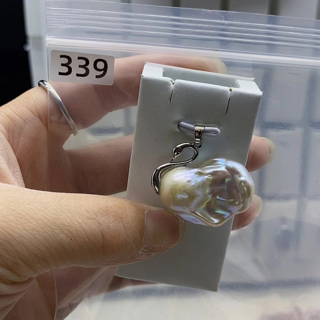 颈饰合金淡水珍珠