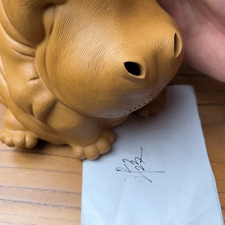 界***龙紫砂茶杯紫砂河马微瑕还有50