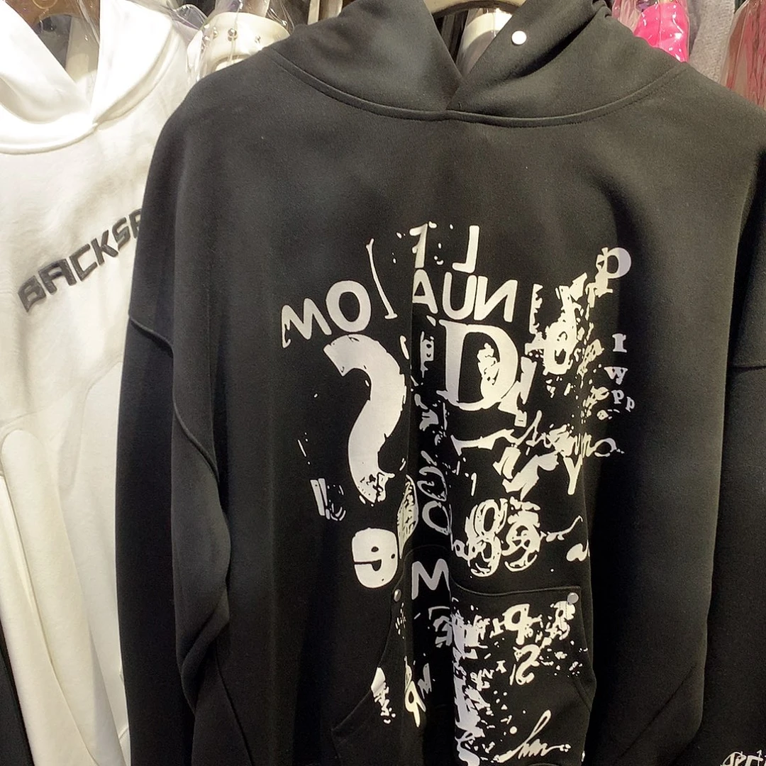 套头款抢回街头原创秋冬帽衫