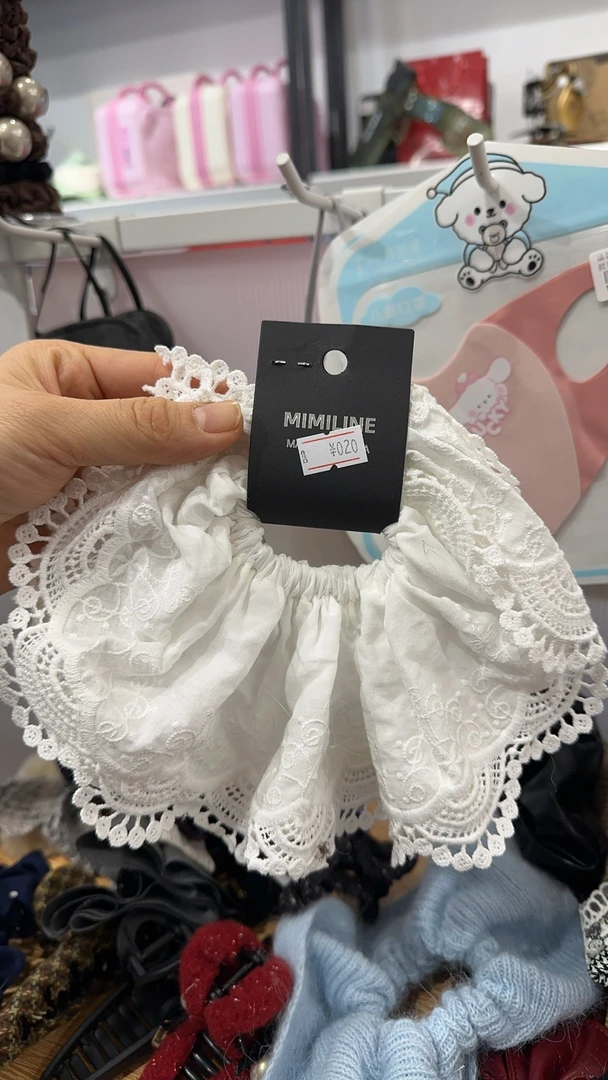 甜美朋克日韩发绳发圈弹簧夹发饰百搭白色少女黑色皮筋气质