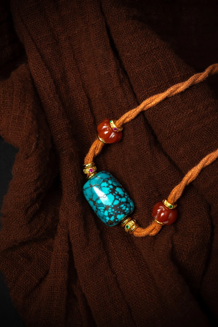 铜棉绳项链 老松松锁骨链（多样性发货，发其）