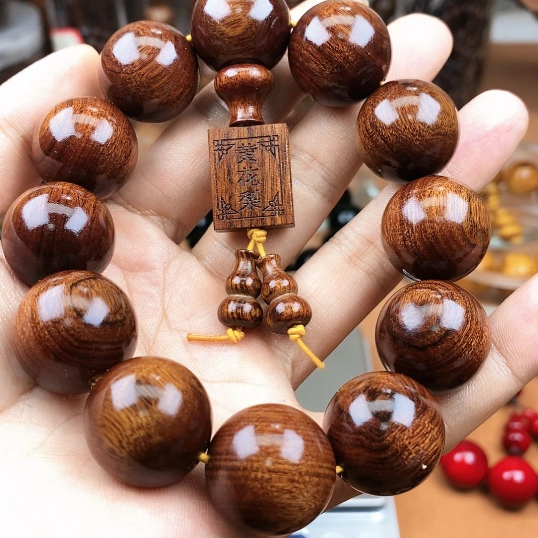 花梨木类手串/手链天眼顺纹