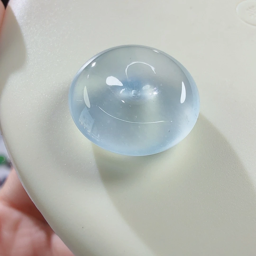 翡翠未镶嵌颈饰平安扣