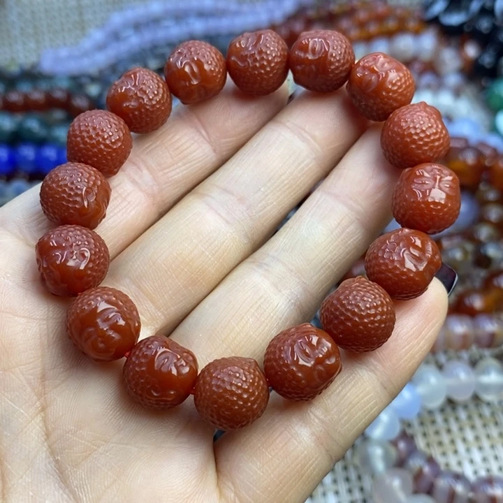 玛瑙/玉髓手链未镶嵌