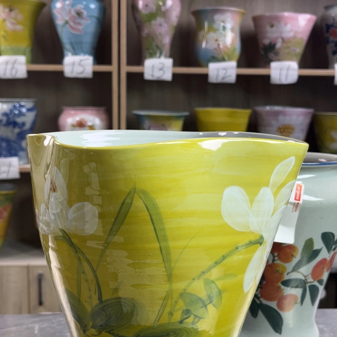 景德镇陶瓷花盆花盆