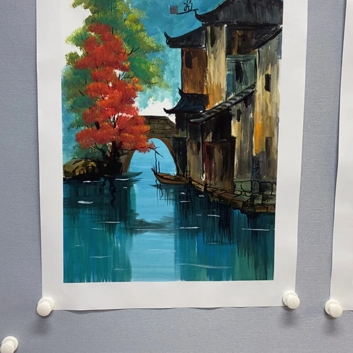 国画亲笔手绘原创