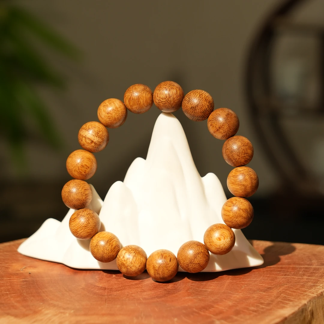 马尼拉沉香虎斑黄油老料手串 1.3 13.84g 250621067 A
