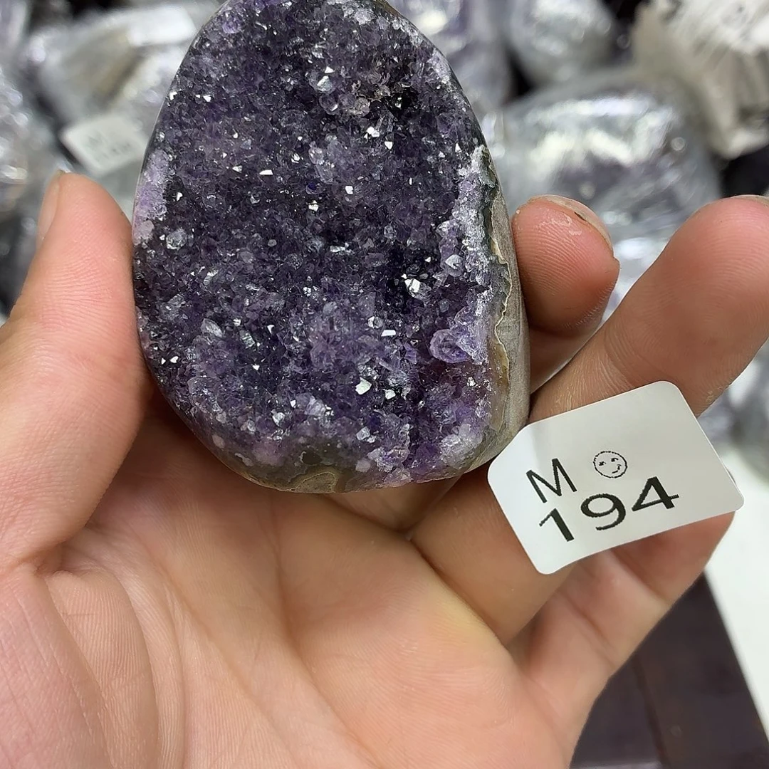 未镶嵌摆件紫晶水晶