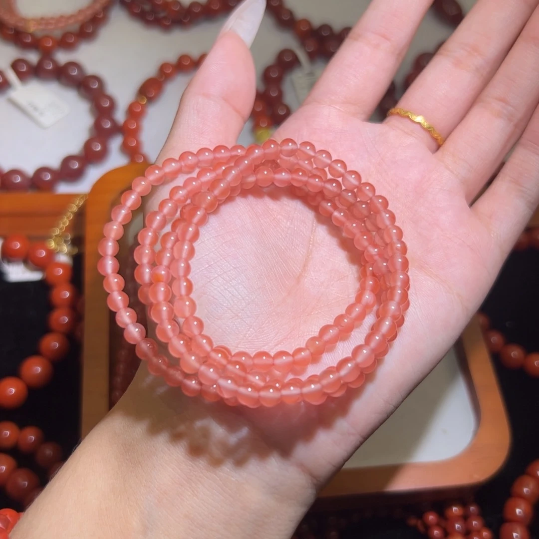 手串未镶嵌南红玛瑙4mm