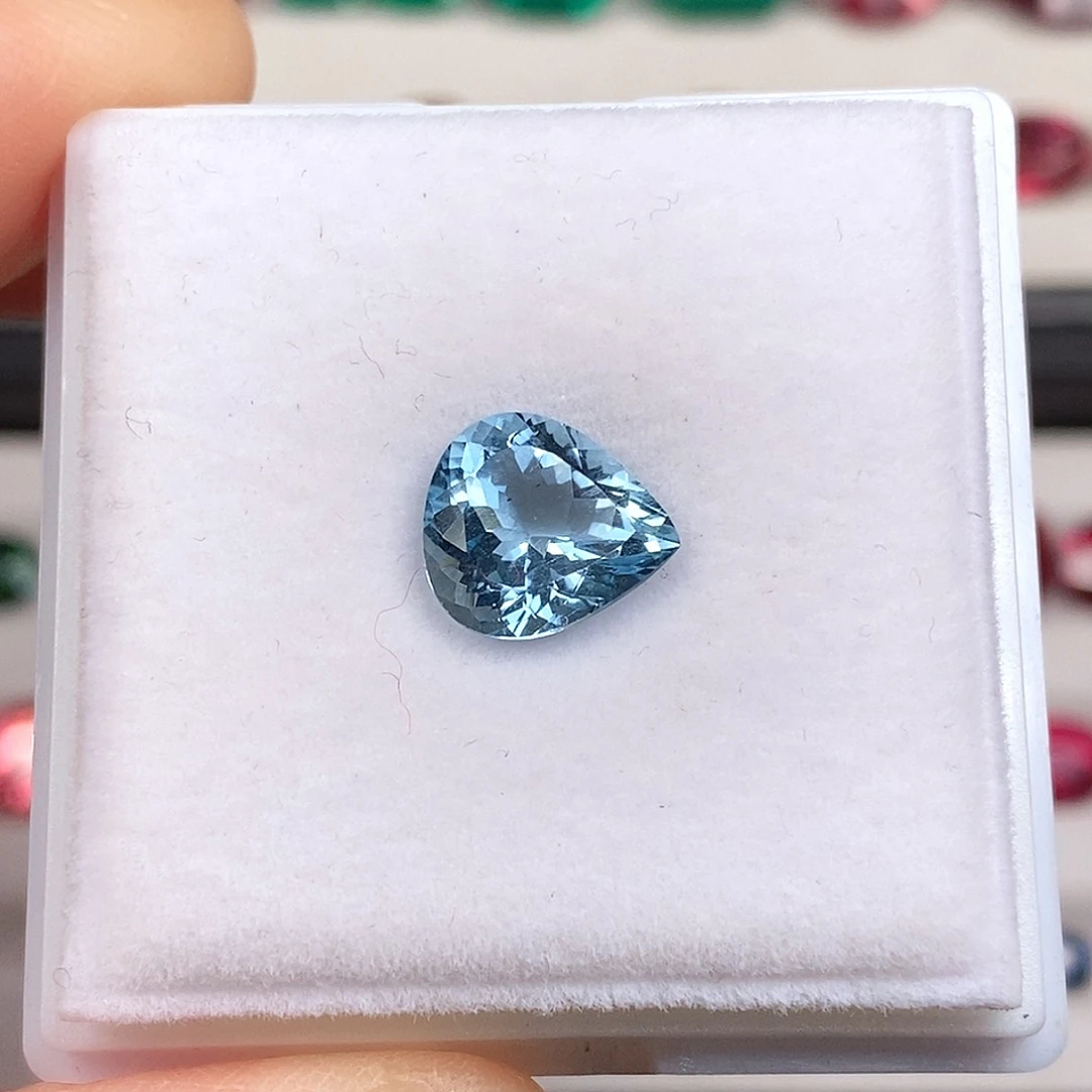海蓝宝石裸石2.5ct