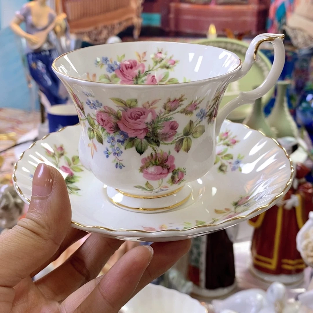 瓷器欧瓷咖啡杯水晶杯