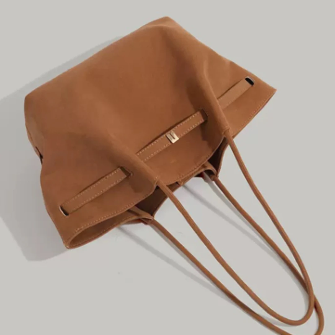 拾一·饺子大容量通勤百搭托特包包