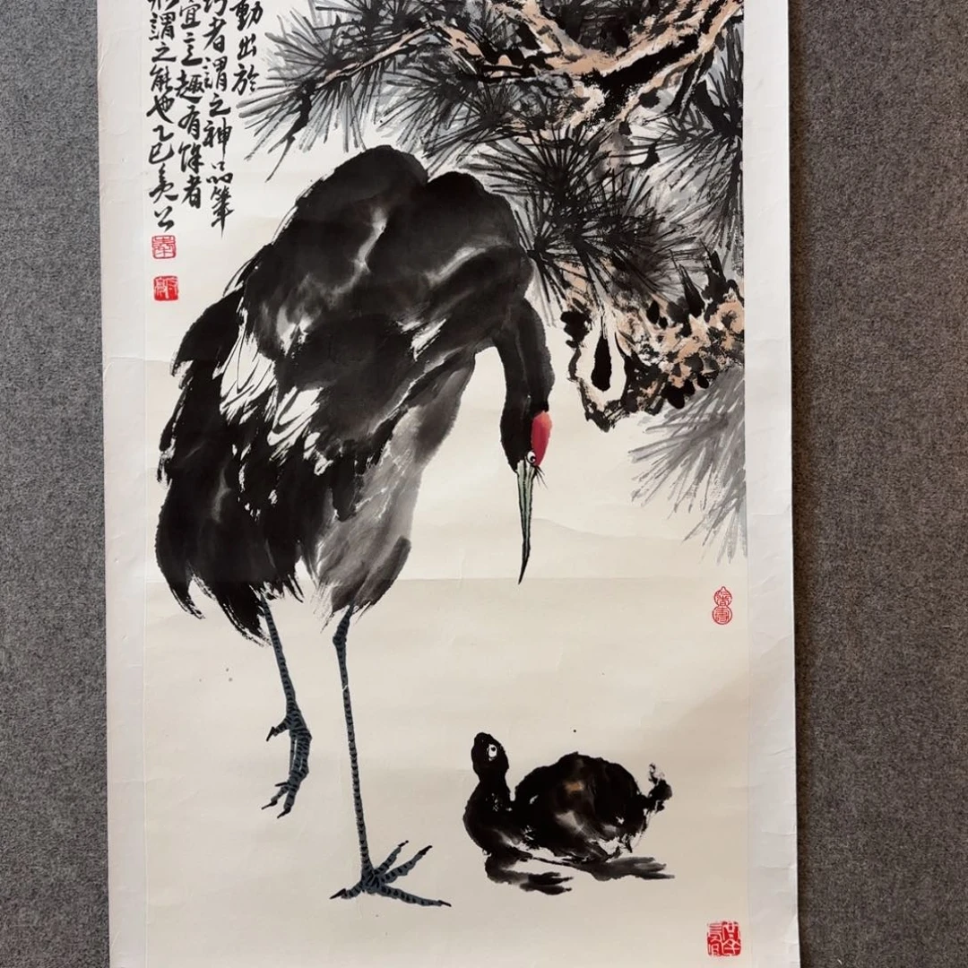 国画亮公老师手绘作品