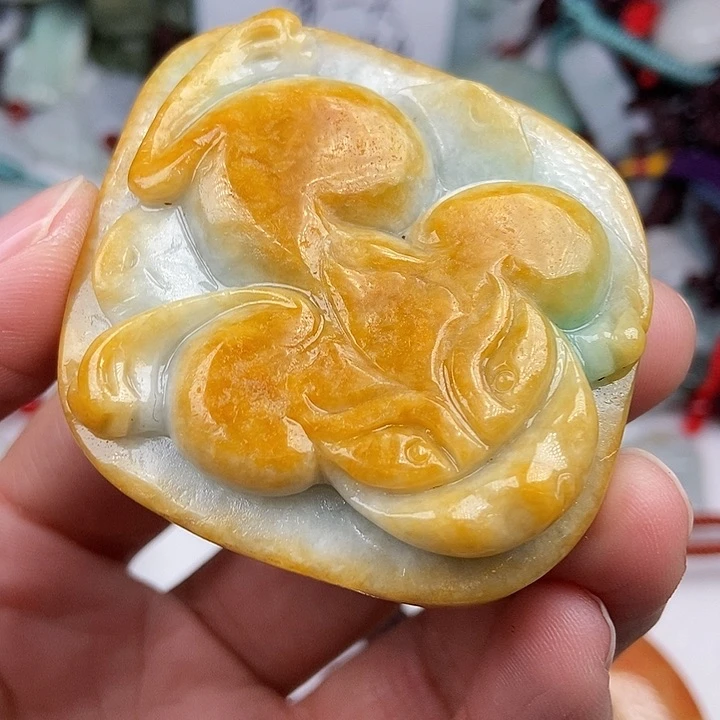 未镶嵌挂件翡翠翡翠