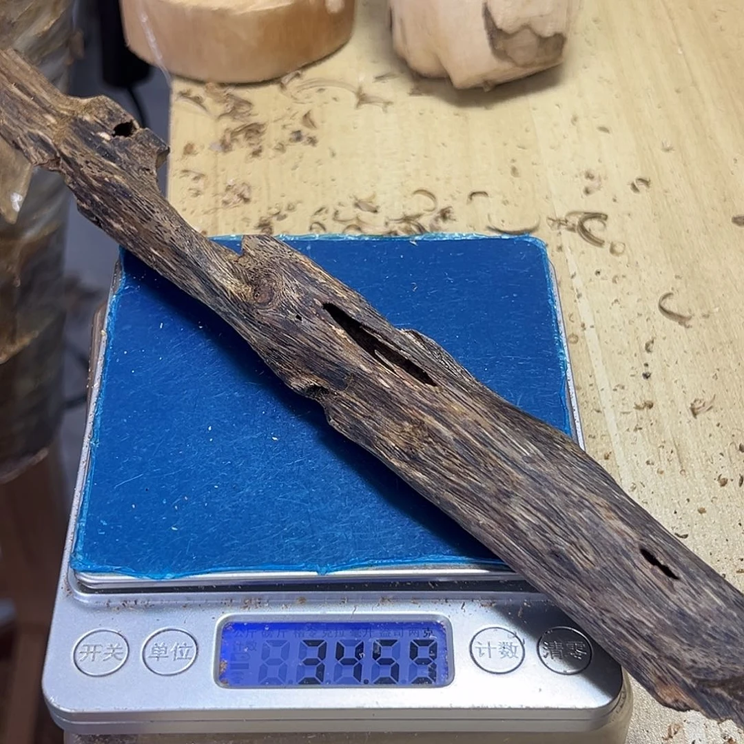 香料绿奇楠白棋虫漏34克