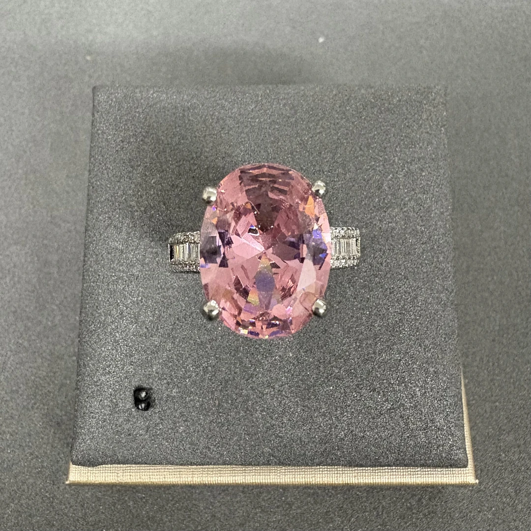 【高端定制】高贵奢藏级粉色蓝宝石戒指669